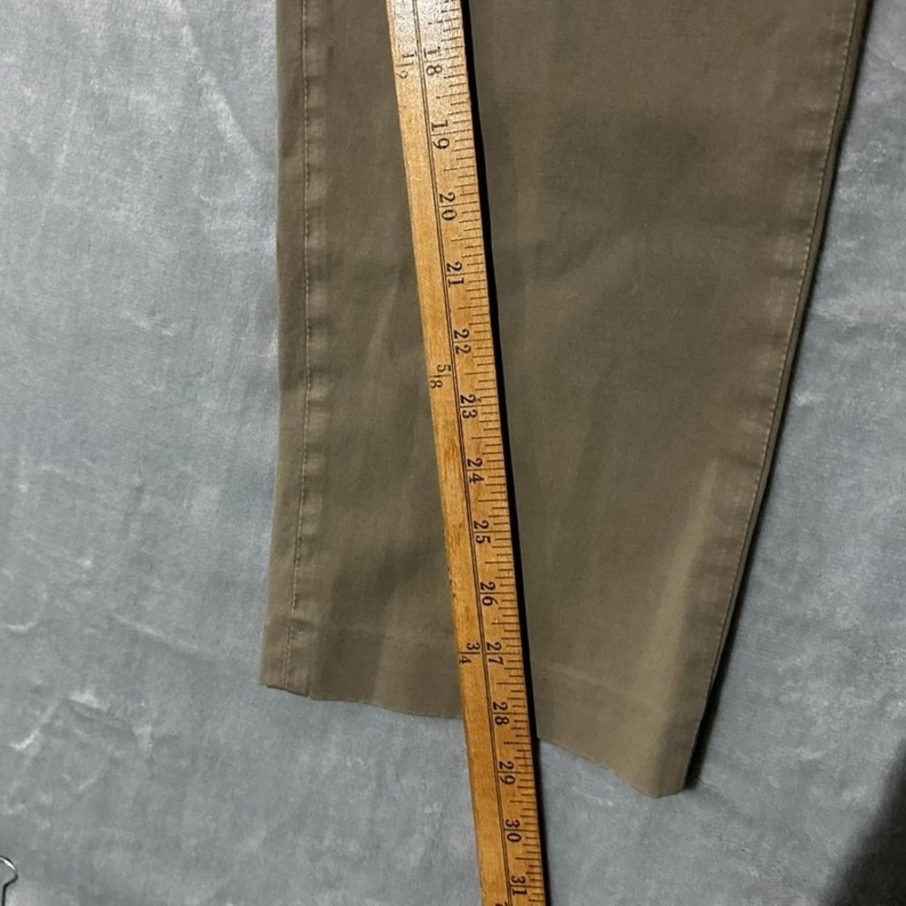 Incotex Venezia 1951 High Comfort Khaki Chino Pants Mens EU 48 US 32x28 Slim Fit - Picture 4 of 12